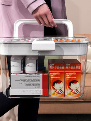 Home Medicine Storage Box | First Aid Organizer | Medical Organizer