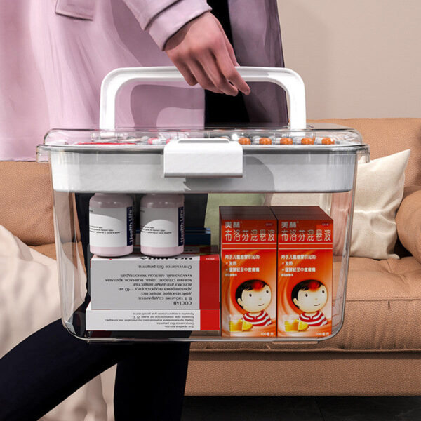 Home Medicine Storage Box | First Aid Organizer | Medical Organizer